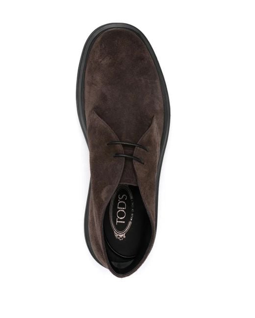 Tod's Brown Carrarmato 24L Boots for men
