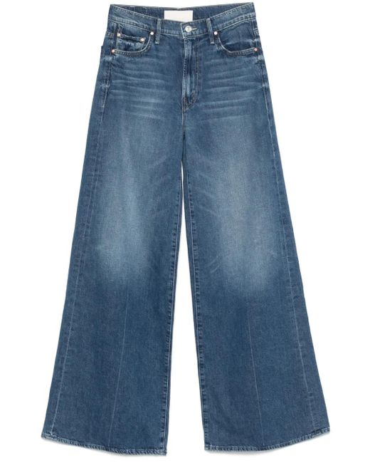 Mother The Undercover Sneak Jeans in het Blue