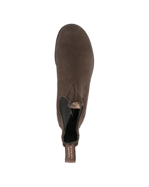 Blundstone Brown Suede Chelsea Boots