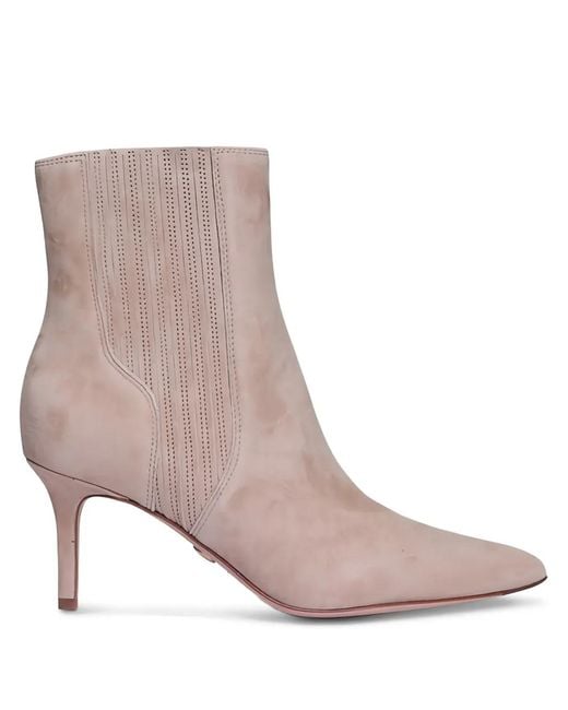 Veronica Beard Brown Lisa Pointed Heel Ankle Boots