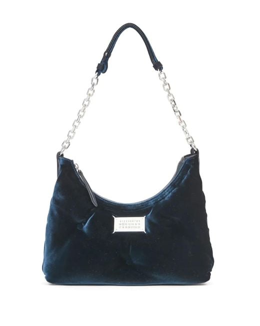 Maison Margiela Blue Glam Slam Hobo Shoulder Bag