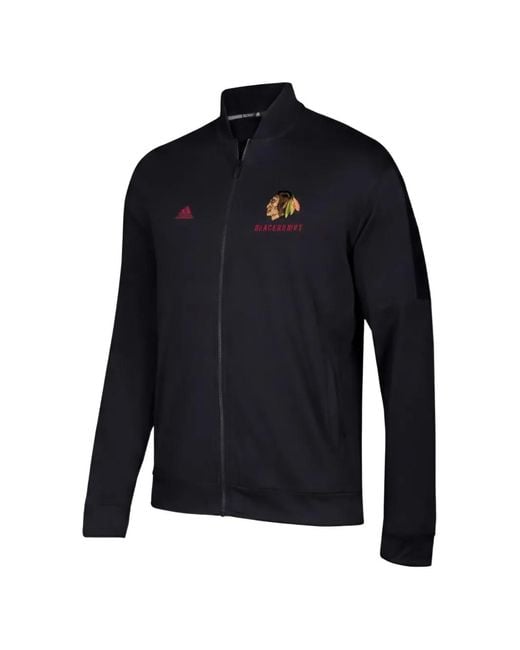 Adidas Blue X Nhl Chicago Blackhawks Team Issue Sweatshirt for men