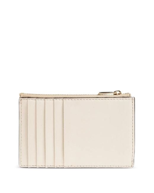 Furla Natural Camelia Medium Star-Patch Card Holder