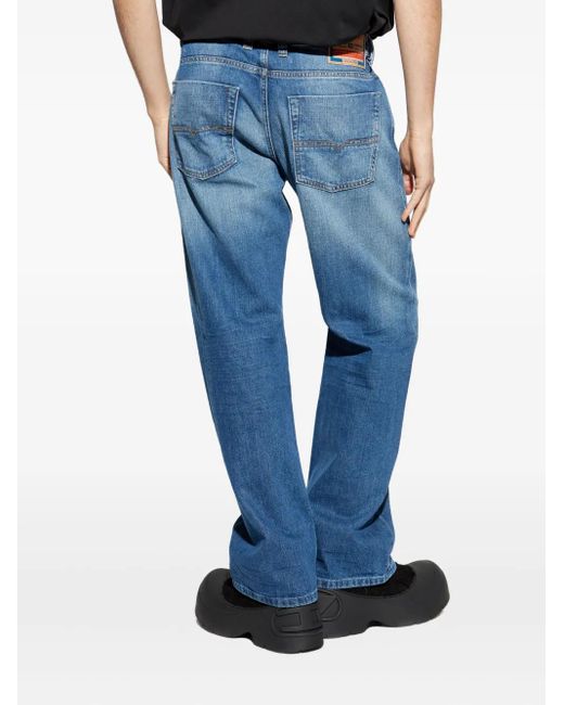 DIESEL Blue Cotton Jeans for men