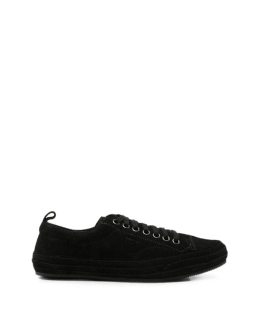 Tom Ford Black Dean Suede Sneakers for men