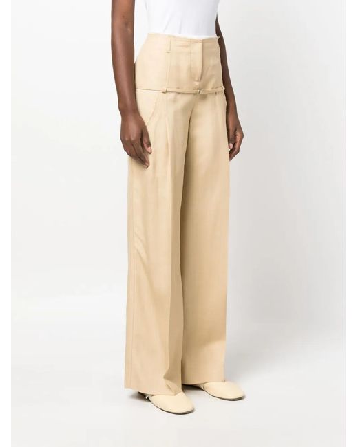 Jacquemus Natural Trousers