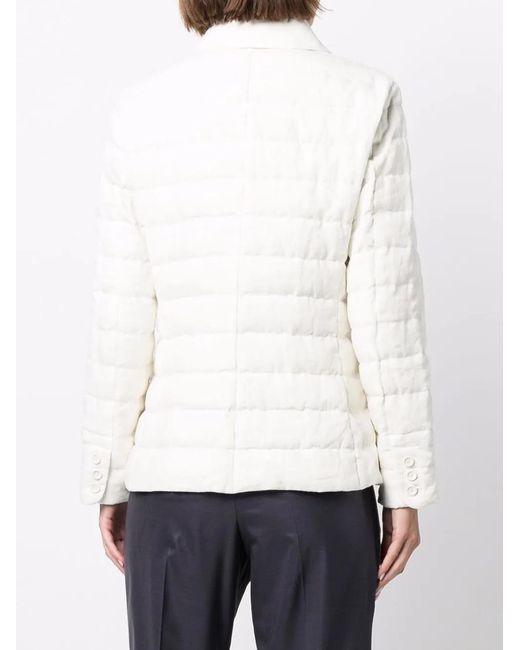 Herno White Padded Down Jacket