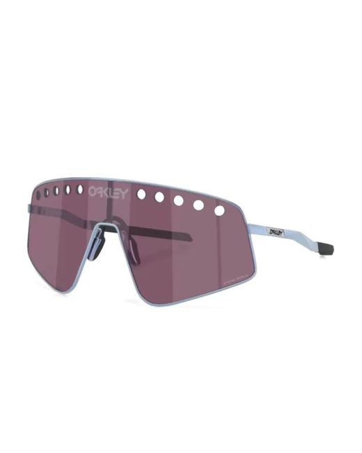 Oakley Purple Oversize-Frame Sunglasses