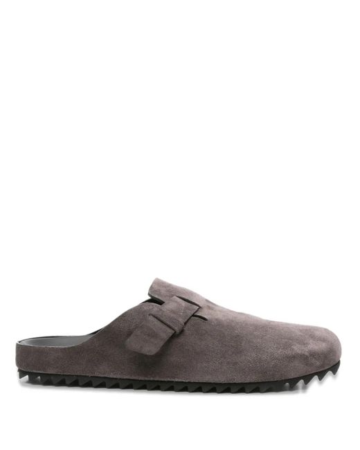 Officine Creative Brown Suede Loafers for men
