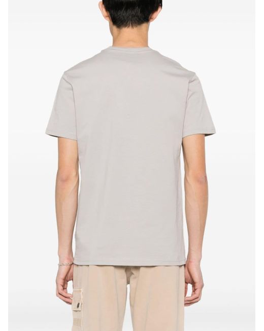 T-shirt à logo imprimé Moschino pour homme en coloris White