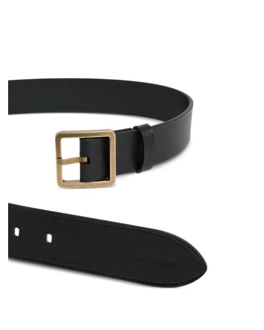 Cinturón Con Hebilla DSquared² de color Black