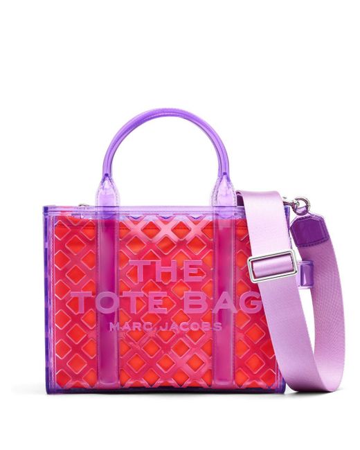Marc Jacobs Pink The Small Jelly Tote Bag