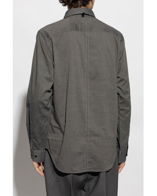 Rag & Bone Gray Button-Up Shirt for men