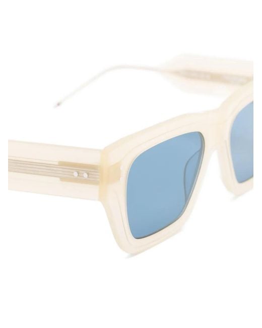 Thom Browne Blue Square-Frame Sunglasses