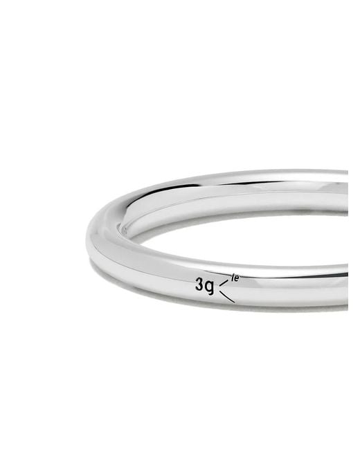Le Gramme White Le 3 Grammes Bangle Ring