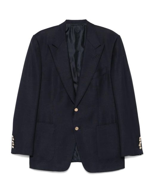 メンズ Tom Ford シングルジャケット Blue