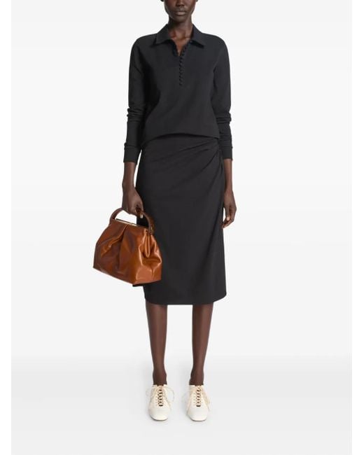 Dries Van Noten White 60Mm Lace-Up Mules