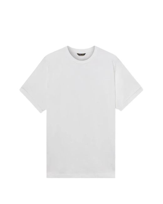Brooks Brothers White Cotton T-Shirt for men
