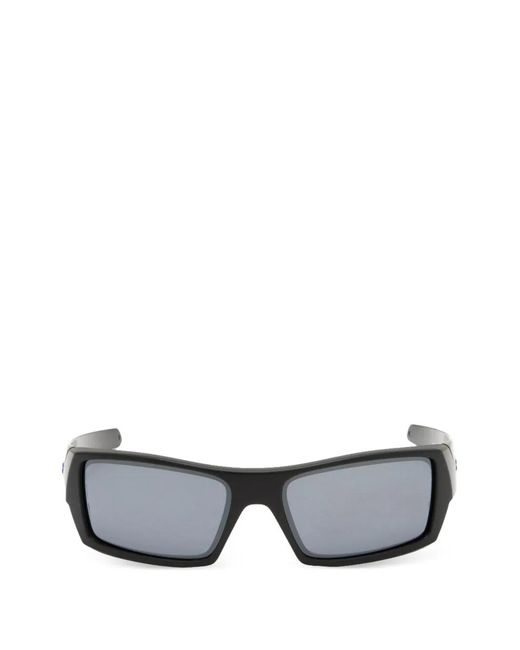 Oakley Gray Gascan Rectangle-Frame Sunglasses