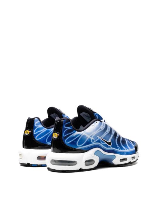 Nike Blue Air Max Plus "Light Streaks" Sneakers for men