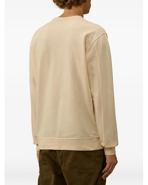 C P Company Natural Lens-Detail Sweatshirt for men