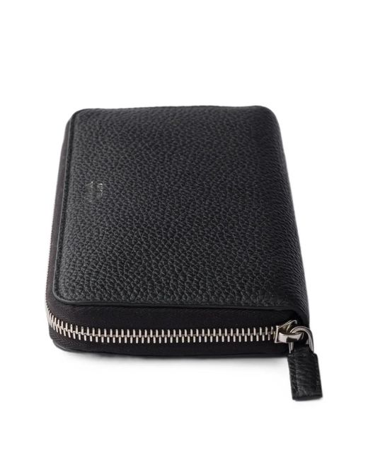 Prada Black Leather Wallet for men
