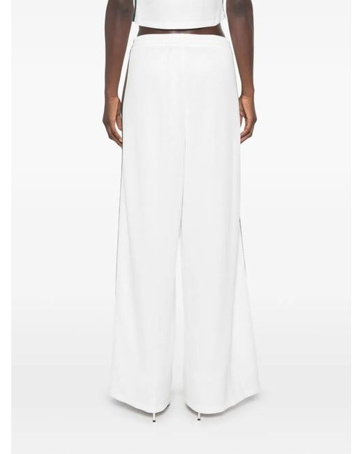 Gucci White Web-Stripe Track Pants