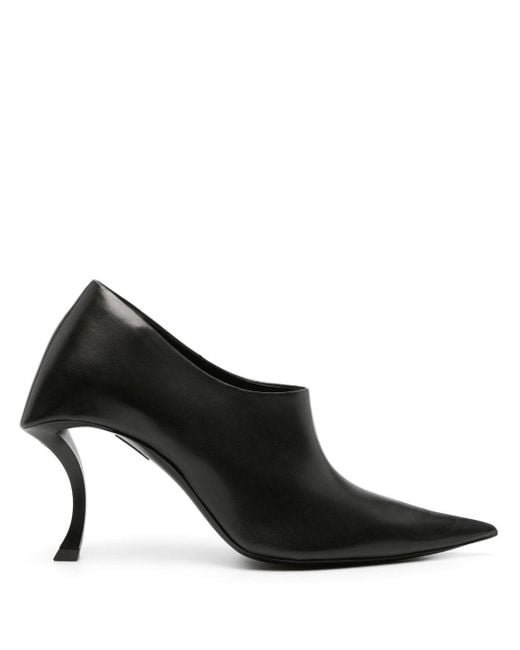 Zapatos Hourglass con tacón de 100 mm Balenciaga de color Black