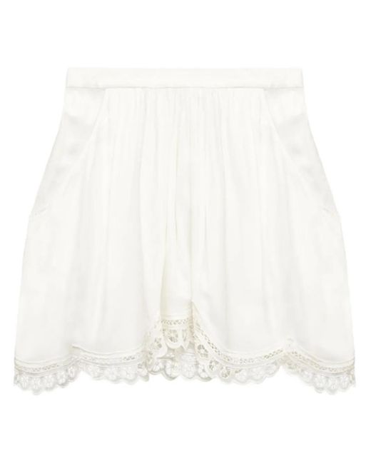 Falda corta Francesca Isabel Marant de color White