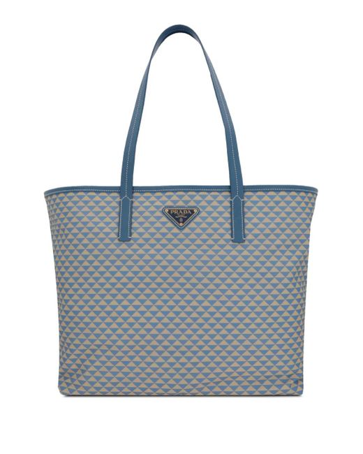 Prada Gray Re-Nylon Tote Bag