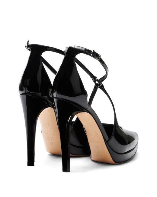 Casadei Black 100Mm Milonga Pumps