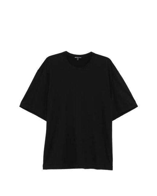 James Perse Black Heavy Luxe T-Shirt for men
