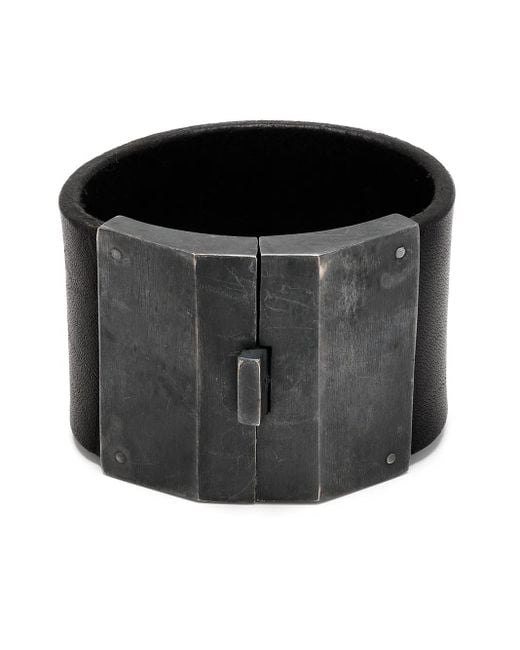 Parts Of 4 Black Box Lock Bracelet