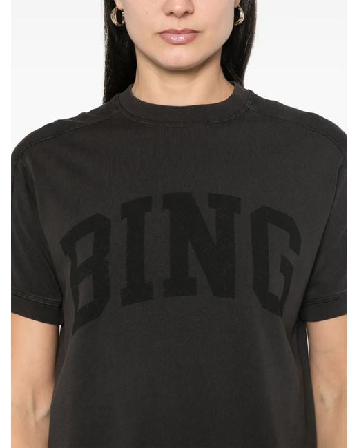 Anine Bing Black T-Shirt Bing