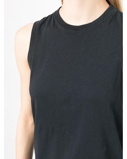 Agolde Black Amara Sleeveless Tank Top