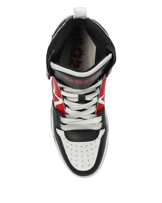 DSquared² Red Sneakers Spiker for men