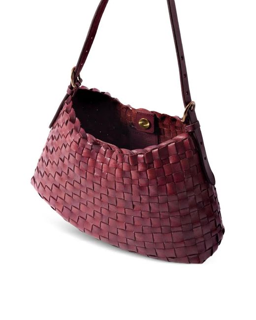 Dragon Diffusion Purple Gewebte Salvage Tote Bag