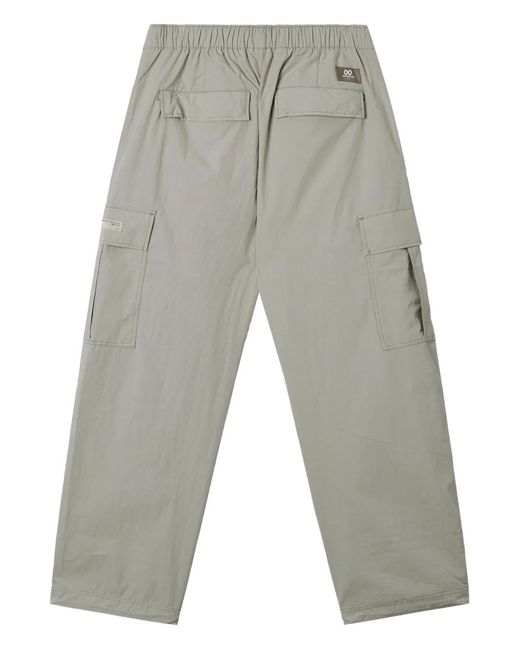 Chocoolate Gray Cargo Belt Trousers for men