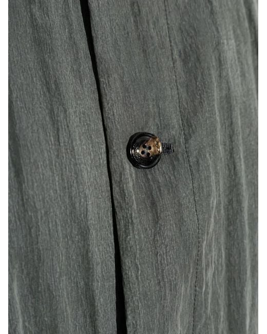 Giorgio Armani Hemdjacke mit geknöpften Taschen in Gray für Herren