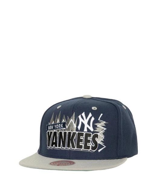 Mitchell & Ness Blue X New York Yankees Embroidered Cap for men