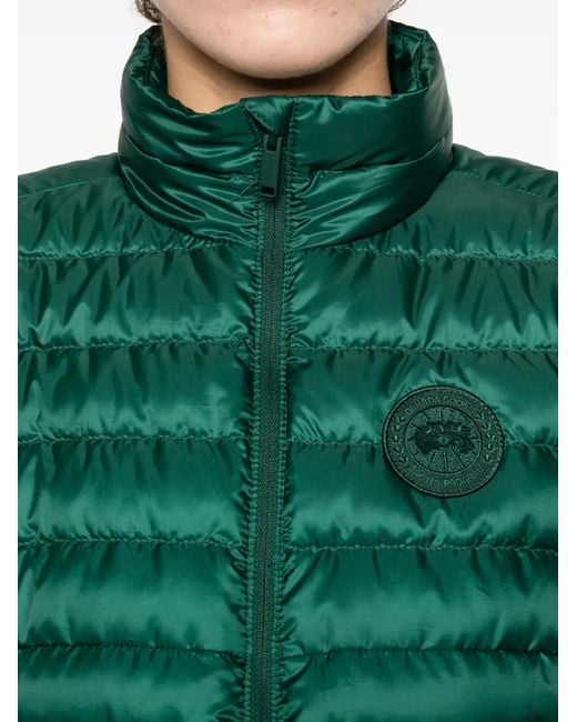 Canada Goose Green Aethera Vest Tonal Disc