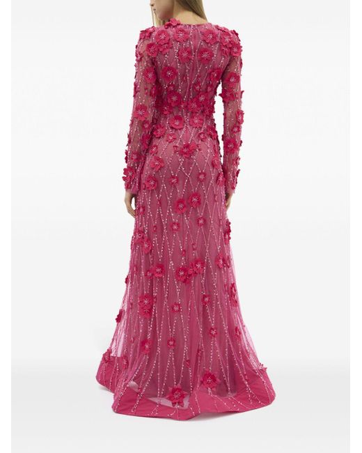 Rachel Gilbert Pink Landon Gown