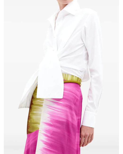 Silvia Tcherassi White Mercury Blouse