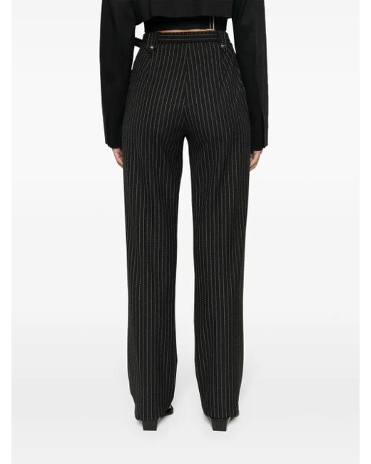 Versace Jeans Couture Black Tailored Pants