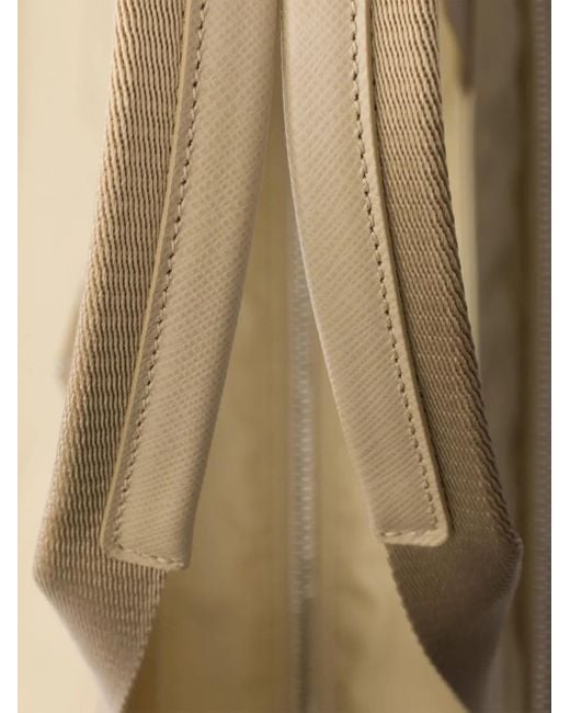 Prada Natural Re-Nylon Brand-Plaque Nylon Baby Bag