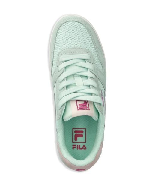 Fila Green Logo-Patch Sneakers