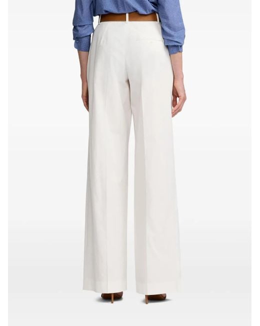 Pantalones de algodón Ralph Lauren de color White