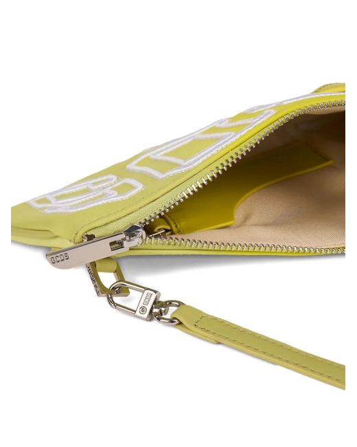 Gcds Metallic Comma Notte Shoulder Bag