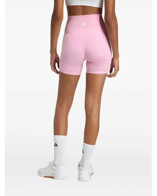 Adidas Pink Studio All Me Performance Shorts