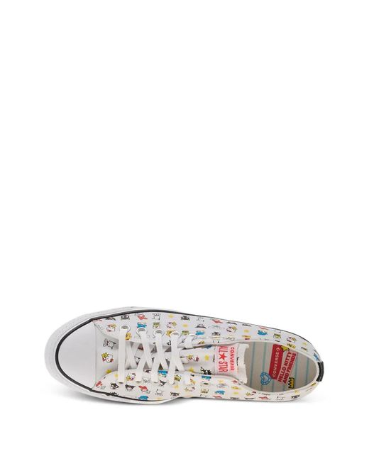 Converse White X Hello Kitty And Friends Baskets Chuck Taylor All Star Bffs